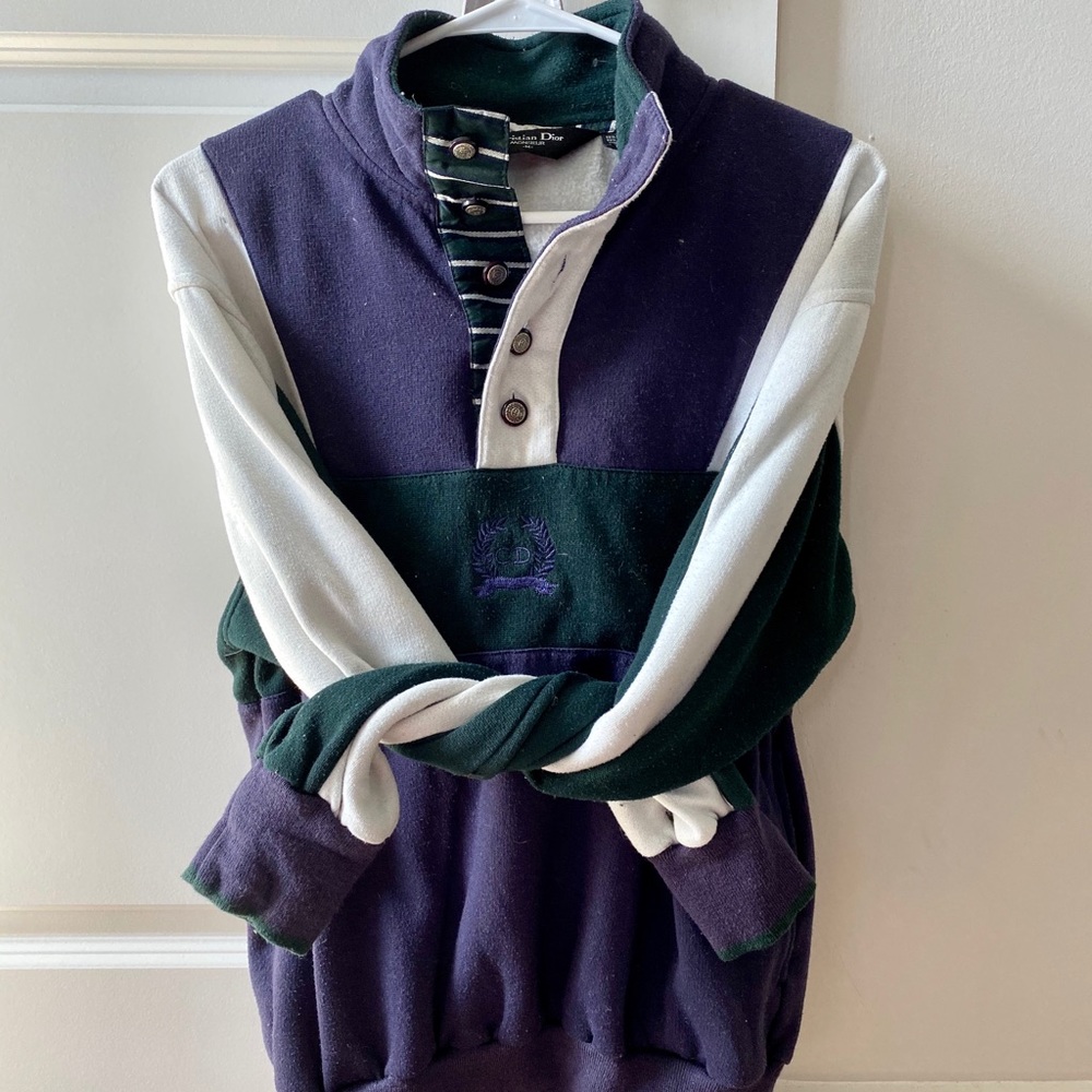 VINTAGE Christian Dior Pullover Sweatshirt